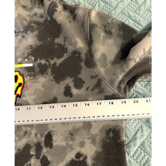 Brooklyn clothing Mens pull over gray long sleeve Emoji Drip hoodie size Small - Picture 6 of 11